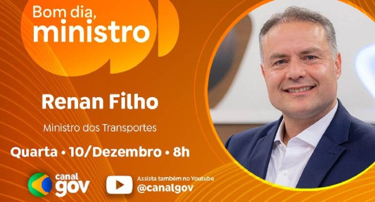 Renan Filho detalha modernização da CNH e obras estratégicas do país