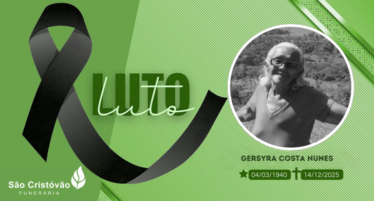 Nota de pesar: Gersyra Costa Nunes
