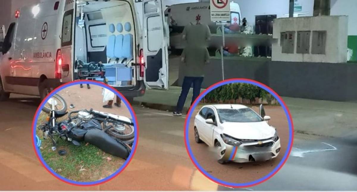Acidente deixa pai e filho com fraturas e trauma de crânio em RO