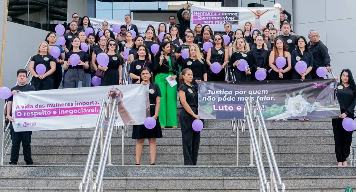 Alero promove ato "Por todas que não voltaram" em protesto contra o feminicídio