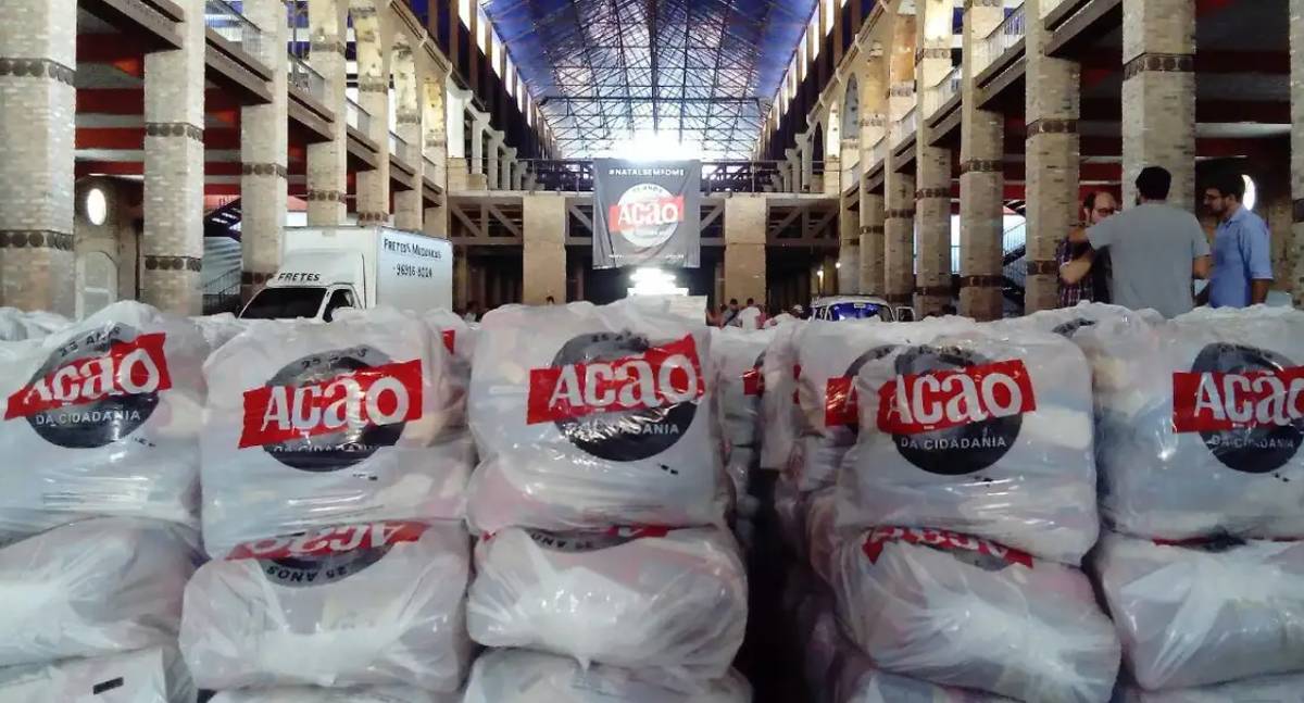 Alimentos da agricultura familiar abastecem a campanha Natal sem Fome