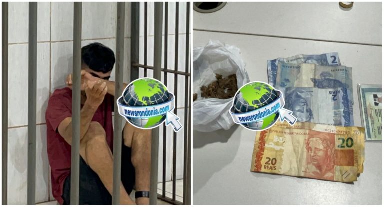 Apenado monitorado é preso com drogas na zona Leste