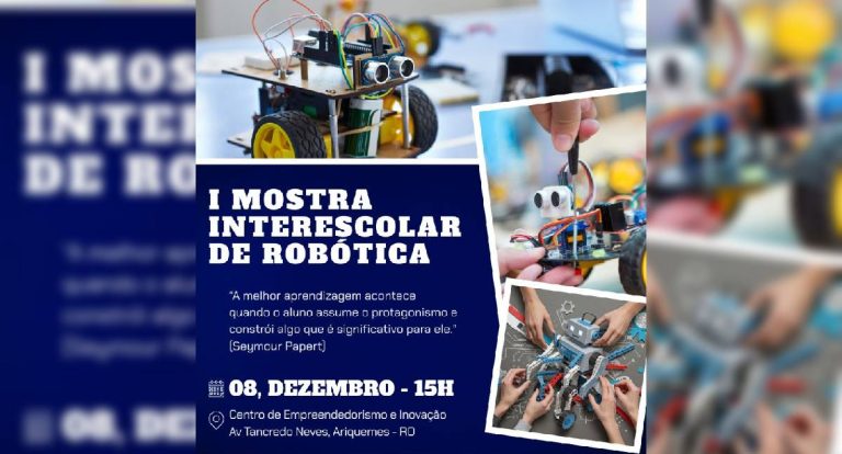 Ariquemes recebe sua primeira Mostra Interescolar de Robótica