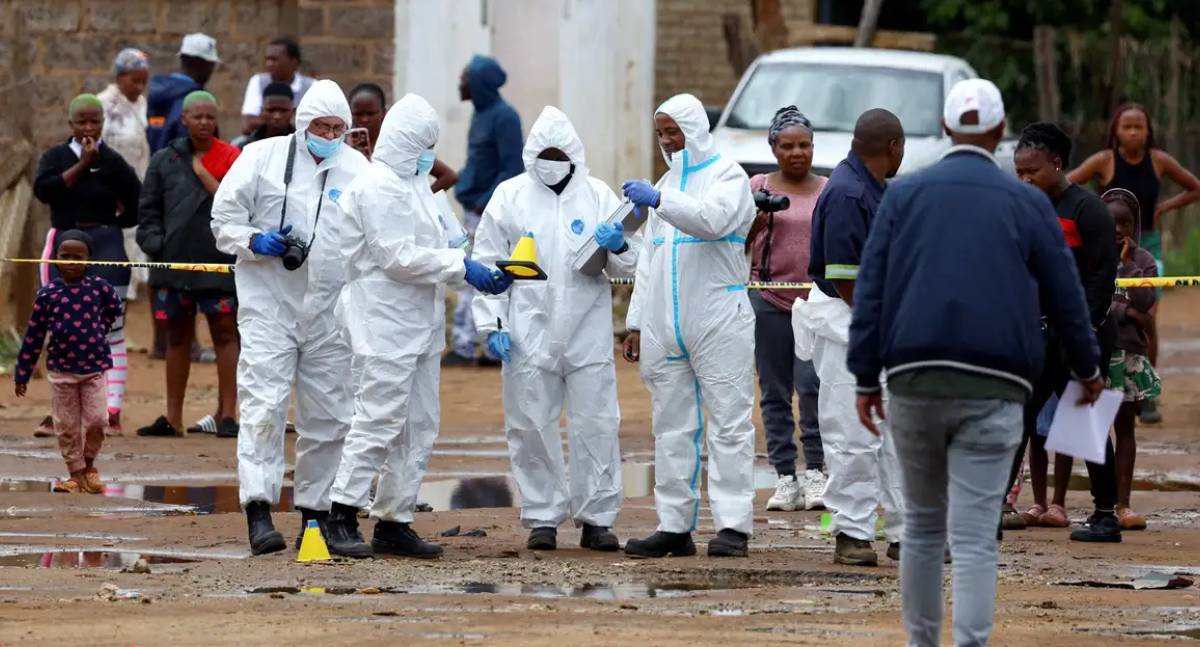 Ataque armado mata dez pessoas em cidade da África do Sul