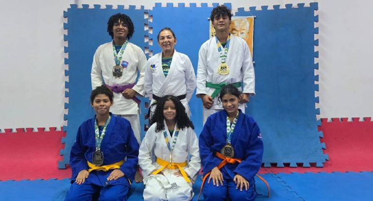 Atletas de Porto Velho conquistam títulos no Brasileiro das Ligas de Judô