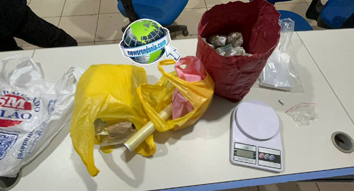 BPTAR prende jovem que usava casa como boca de fumo na zona leste