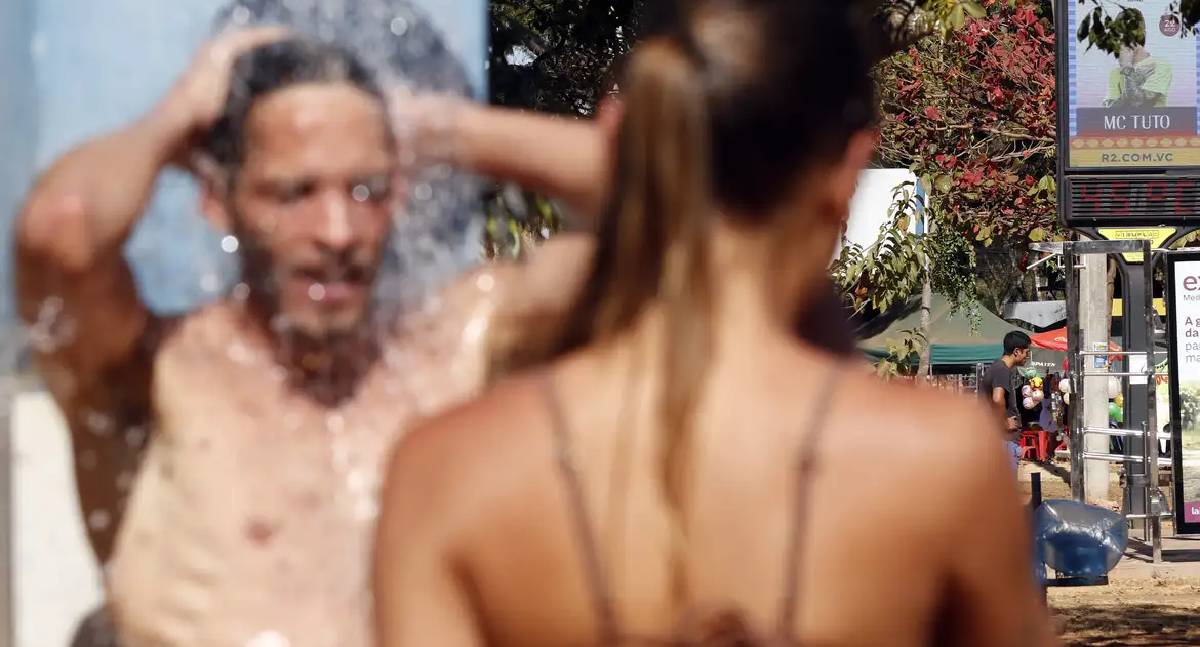 Calor intenso e tempestades preocupam o país