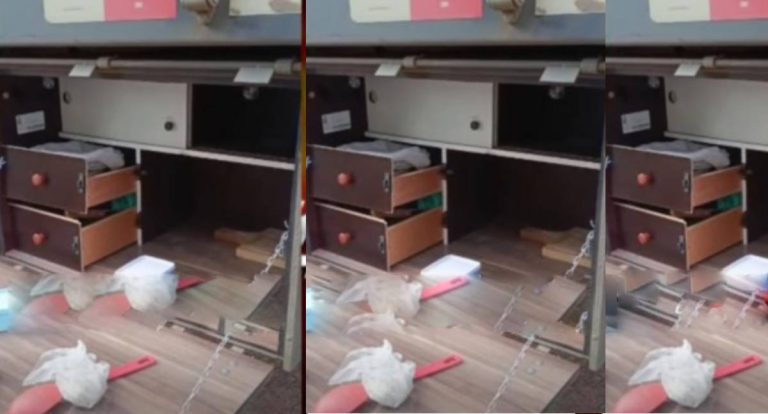 Caminhoneiro tem caixa de cozinha arrombada e itens furtados em RO