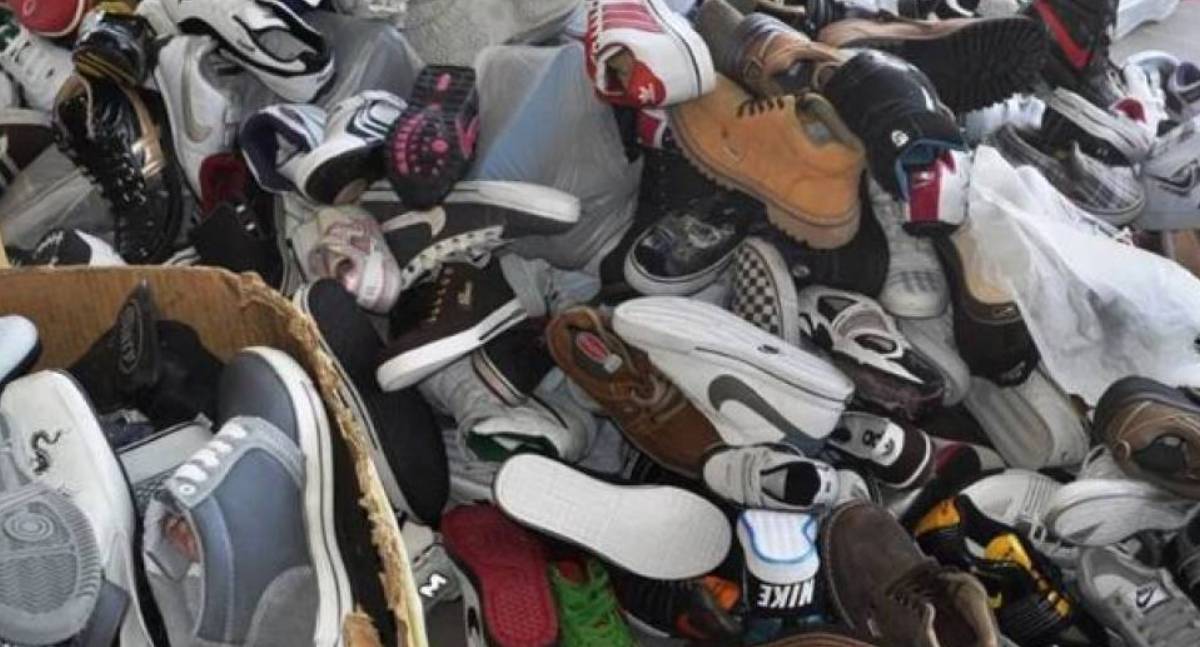 Centenas de pares de calçados piratas são apreendidos em RO