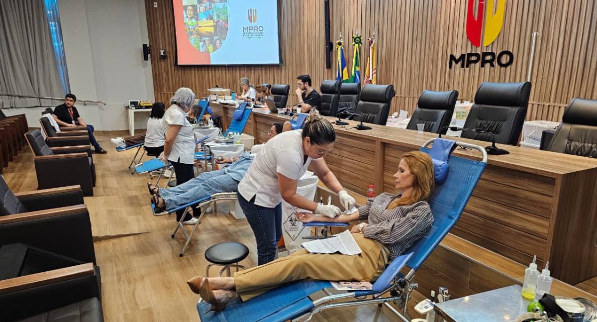 Coleta externa registra 35 bolsas de sangue e reforça crescimento das doações em Rondônia