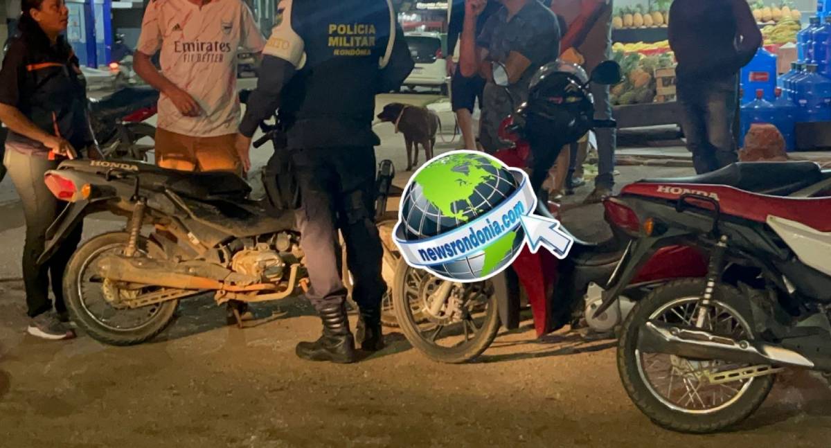Colisão entre motos deixa dois feridos na Amazonas