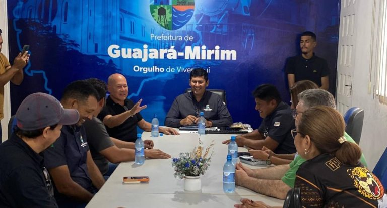 Coronel Chrisóstomo trata de novos investimentos em reunião na Prefeitura de Guajará-Mirim