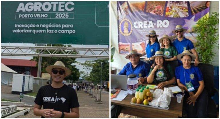 Crea-RO participa da AGROTEC 2025 em Porto Velho