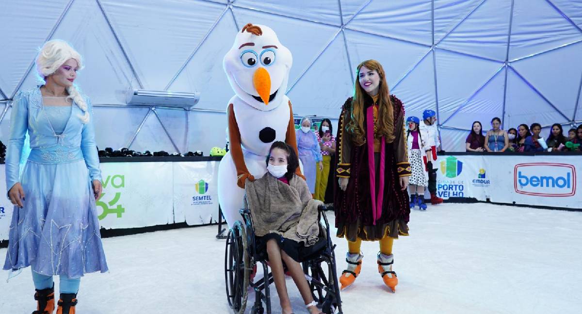 Crianças do Cosme e Damião vivenciam Natal inclusivo em Porto Velho