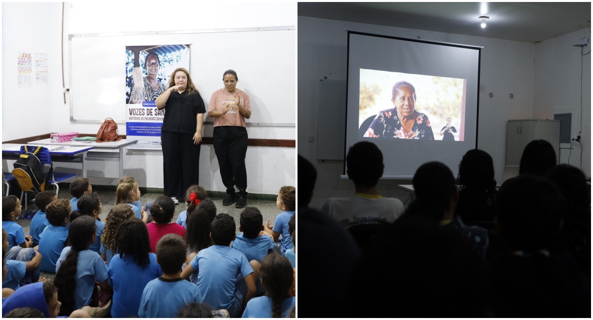 Curta sobre mulheres quilombolas é exibido em escolas
