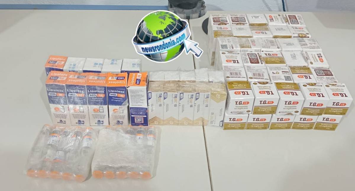 Denarc apreende 240 ampolas de emagrecedor ilegal em Porto Velho