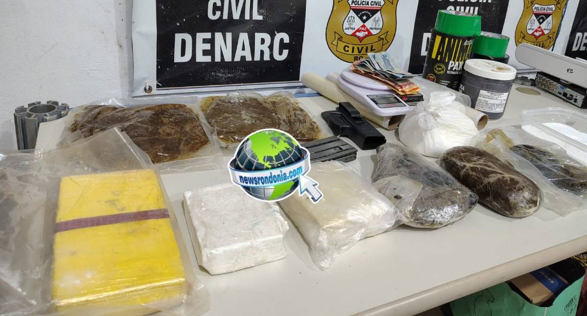 Denarc apreende 5 kg de drogas e fecha boca de fumo no bairro Nacional