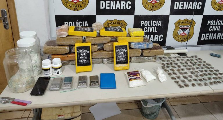 Denarc fecha laboratório de cocaína na zona leste de Porto Velho