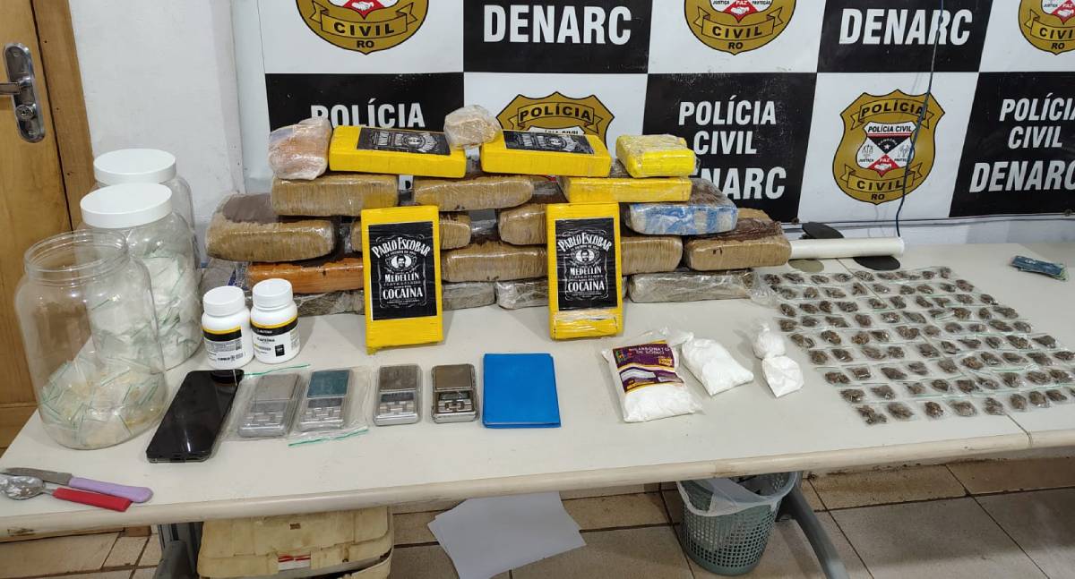 Denarc fecha laboratório de cocaína na zona leste de Porto Velho