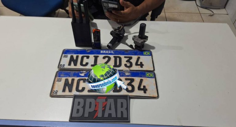 Desmanche de moto descoberto pelo BPTAR no bairro Agenor de Carvalho