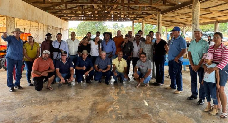Dra. Taíssa Sousa ouve produtores rurais em distrito de Machadinho do Oeste