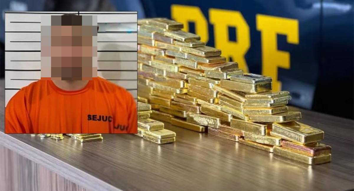 Empresário de Rondônia é condenado a quase nove anos por transporte ilegal de mais de 100 kg de ouro