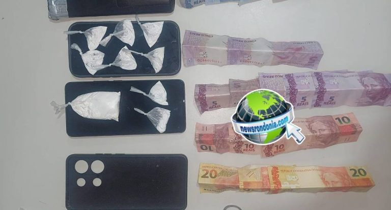 Estudante da Unir é preso por tráfico de drogas pela equipe do sargento Machado na zona leste