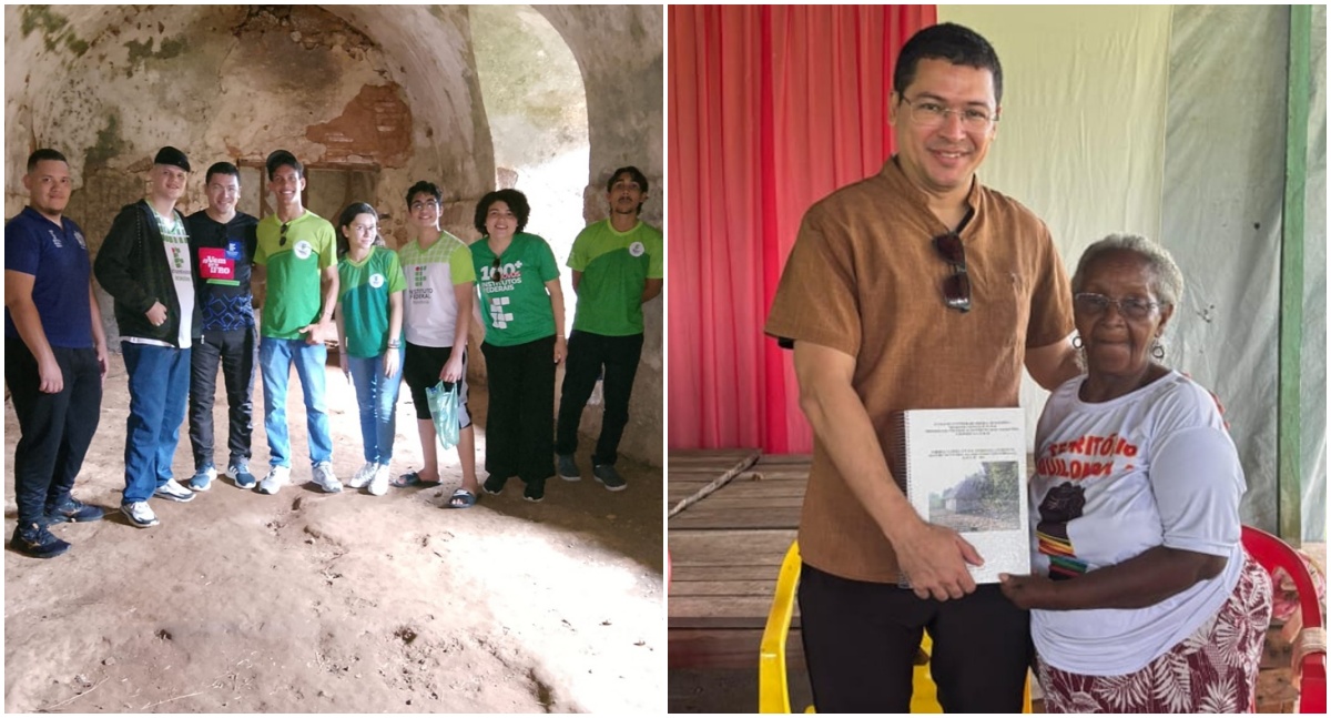 Estudantes do IFRO Campus Calama conhecem história e cultura do Vale do Guaporé