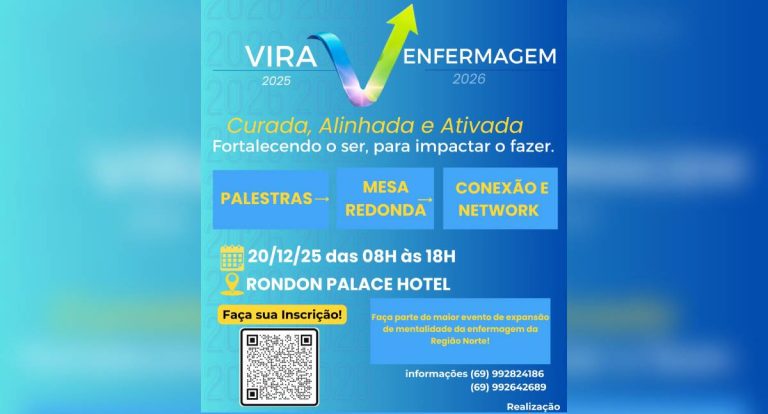Evento Vira Enfermagem 2025 é o maior da Região Norte