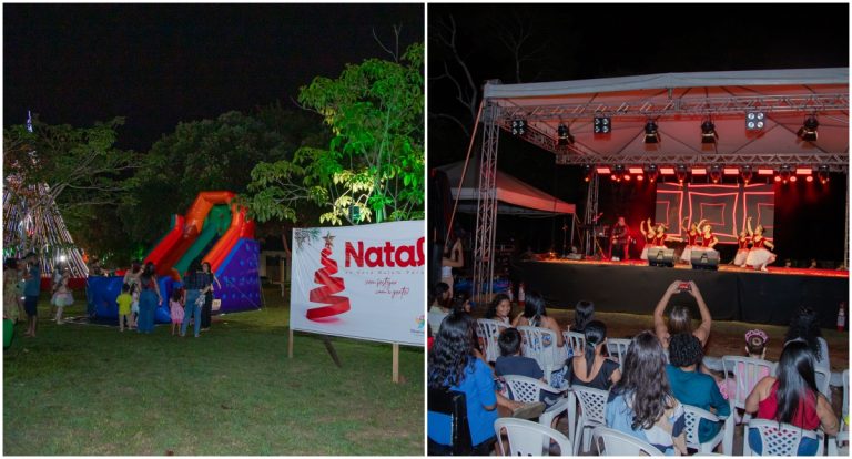 Festa de Natal reúne comunidade de Nova Mutum Paraná e região em três dias de celebração