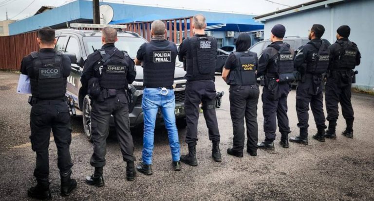 FICCO deflagra operação contra integrantes de facção criminosa sediada em Porto Velho