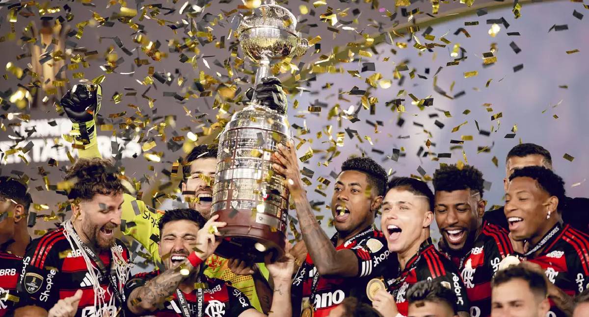 Flamengo domina futebol brasileiro em 2025