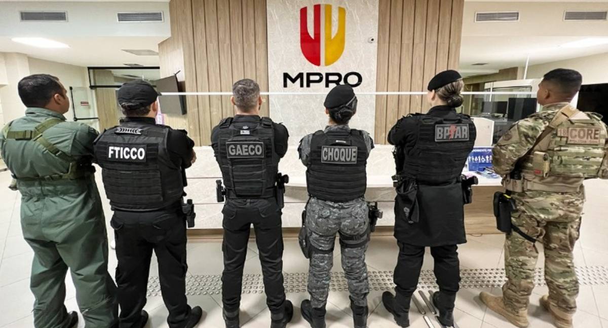 Forças de segurança combatem crime organizado em Rondônia