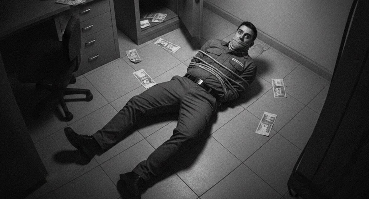 Frentista é amarrado por bandidos durante roubo em posto de combustíveis na zona leste