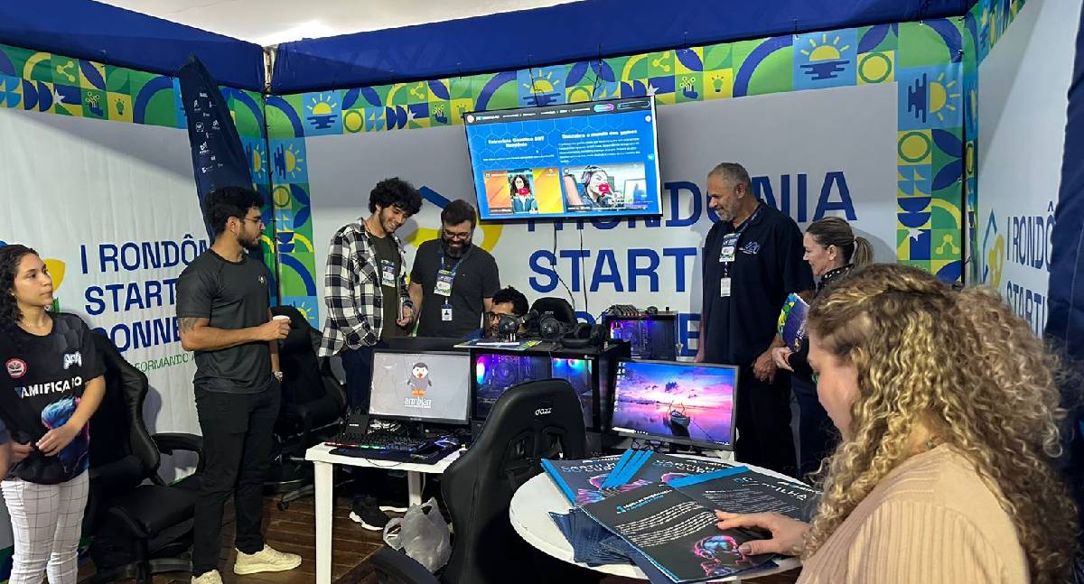 GAMIFICA Rondônia vira vitrine no Startup Connect com apoio de emenda do deputado Coronel Chrisóstomo