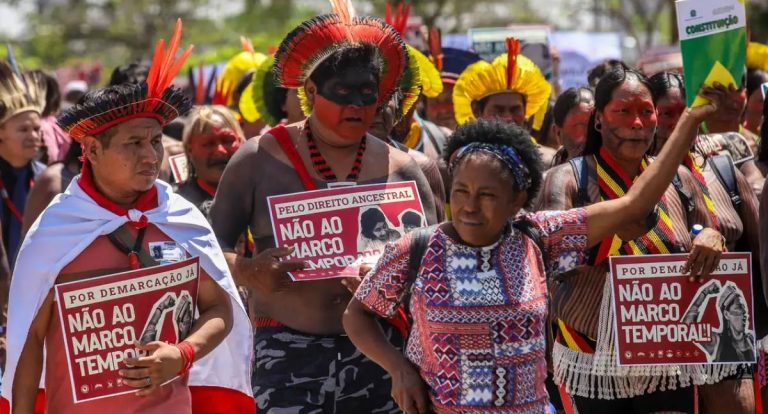 Gilmar Mendes pede a retomada virtual do julgamento do marco temporal