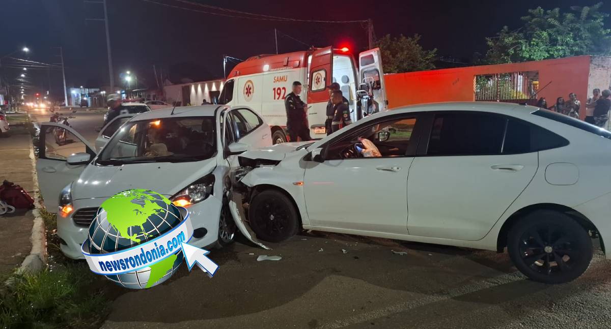 Grave acidente deixa quatro feridos na zona Leste de Porto Velho