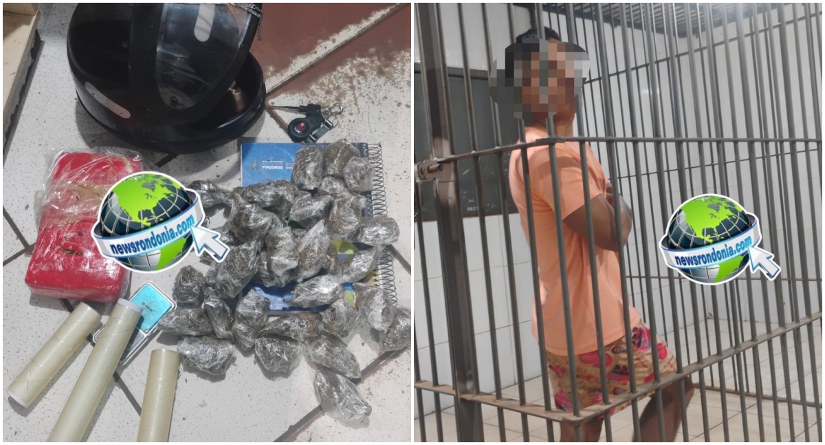 Homem é preso por venda de maconha na zona sul
