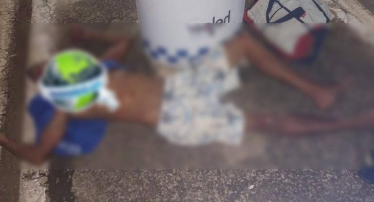 Homem é socorrido após ser duramente espancado no Centro de Porto Velho