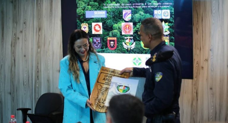Homenagem reconhece atuação do MPRO na defesa ambiental durante a Operação Aruanã