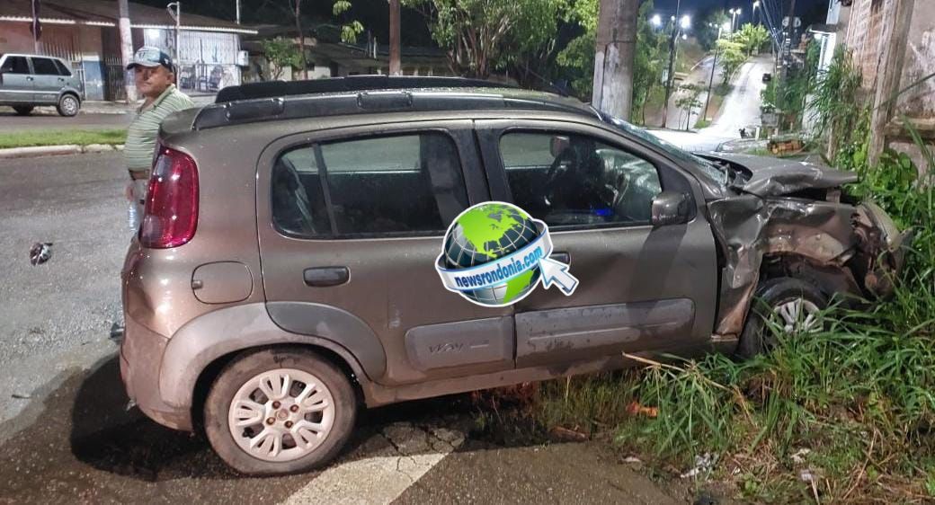 Idoso é preso depois de “beber só duas” e causar grave acidente com motociclista no centro