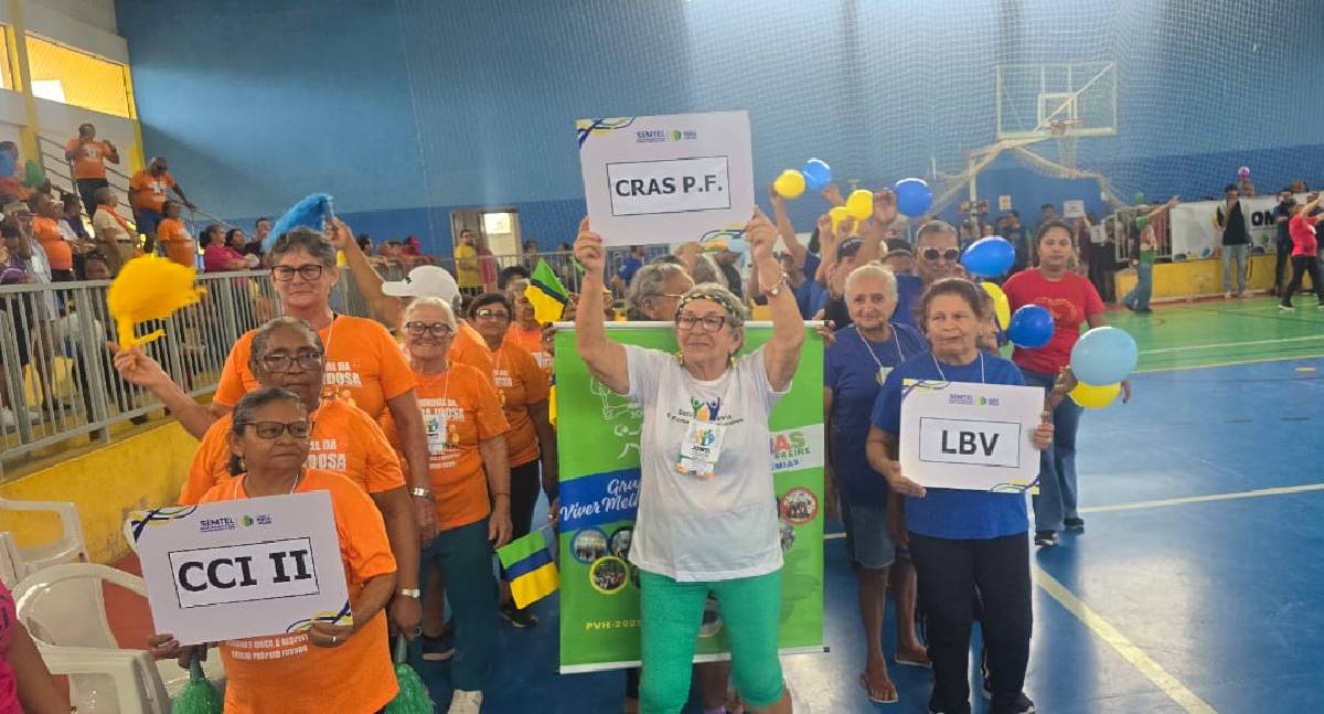 Idosos protagonizam com vitalidade o primeiro dia dos Jogos Municipais da Terceira Idade