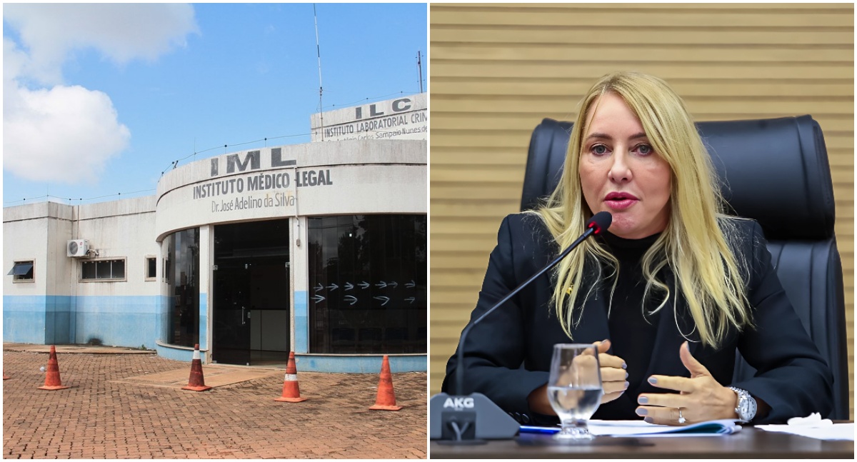 Ieda Chaves cobra informações e providências sobre situação do IML de Porto Velho