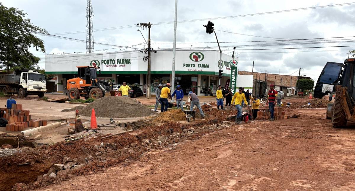 Intervenção na Rio de Janeiro melhora drenagem e reduz alagamentos em Porto Velho