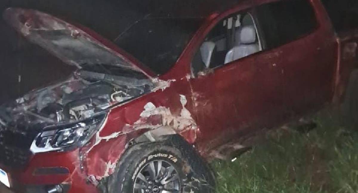 Jaru: caminhonete colide com caminhão na Curva da Morte