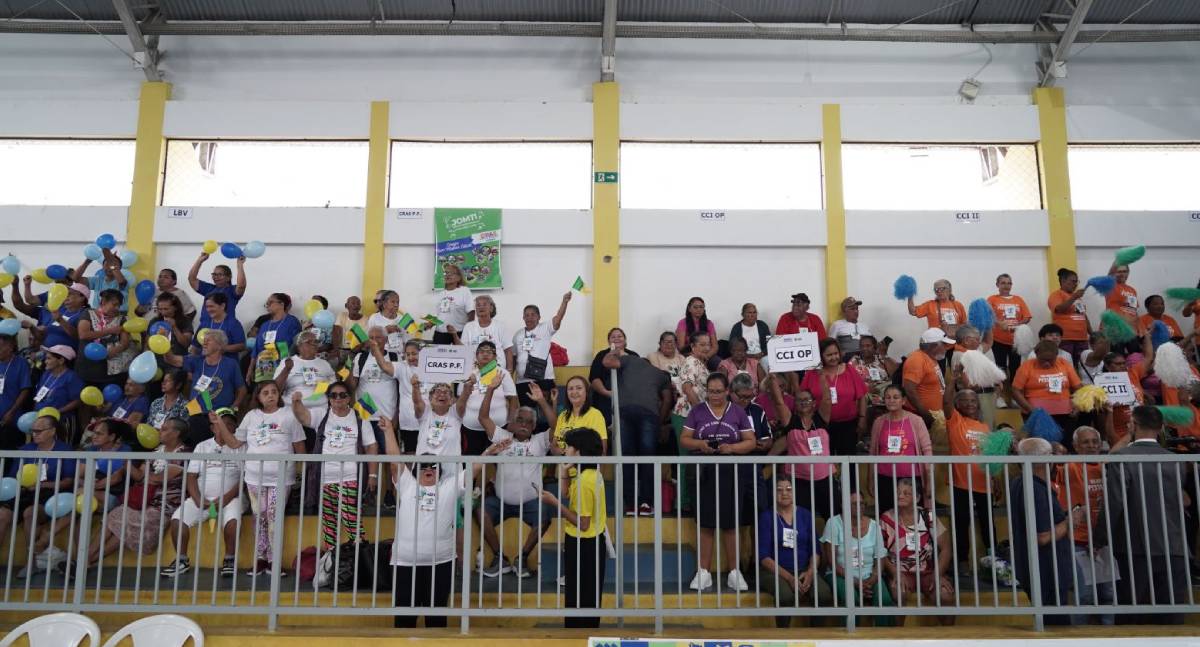 Jogos Municipais da Terceira Idade reúnem mais de 550 atletas na abertura em Porto Velho