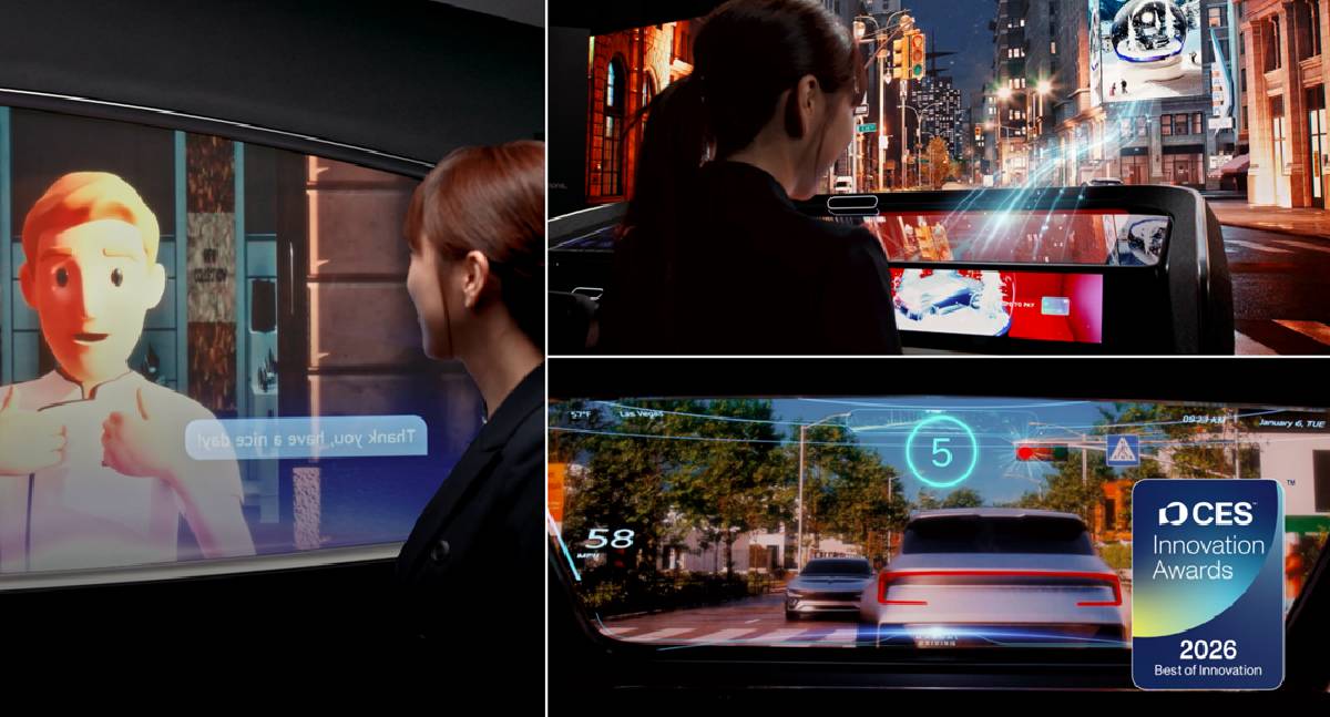 LG apresenta Plataforma de Cabine com IA na CES 2026