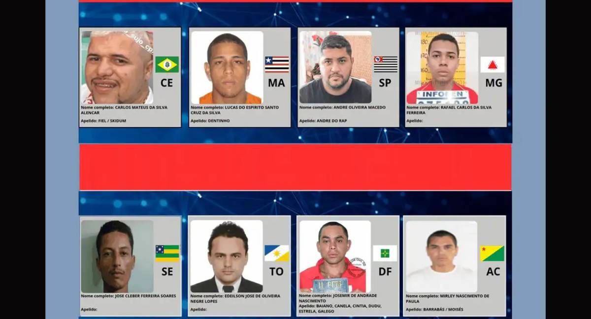 Ministério da Justiça lança site com lista de foragidos mais procurados
