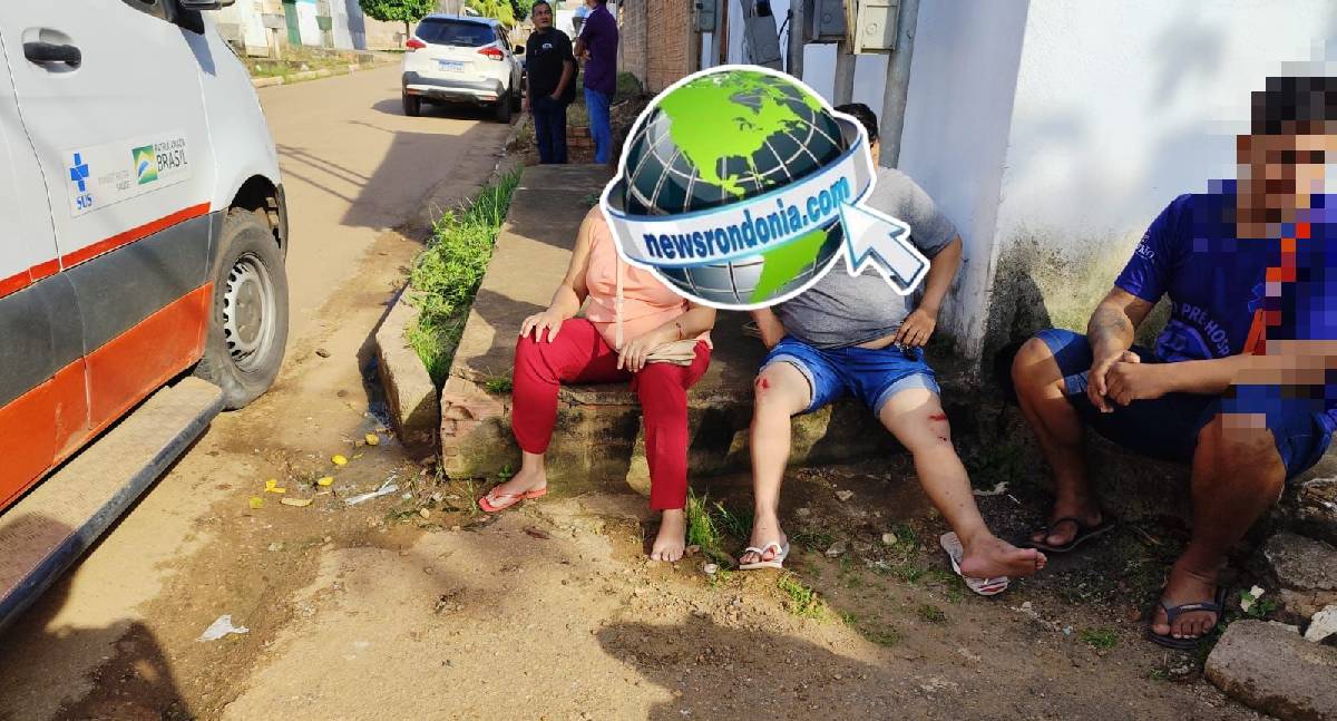 Moto aplicativo foge após causar acidente que deixou grávida e marido feridos na zona Sul