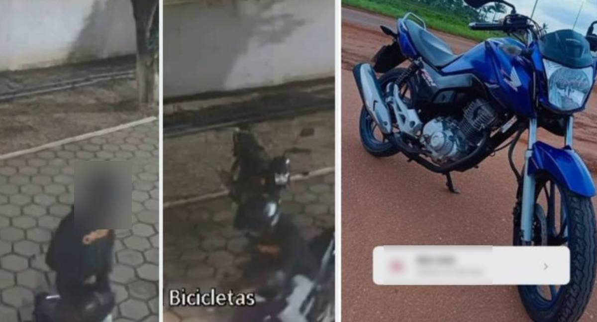 Motocicleta é furtada de estacionamento de escola estadual em RO